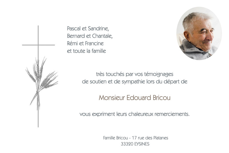 "blé avec croix chrétienne...