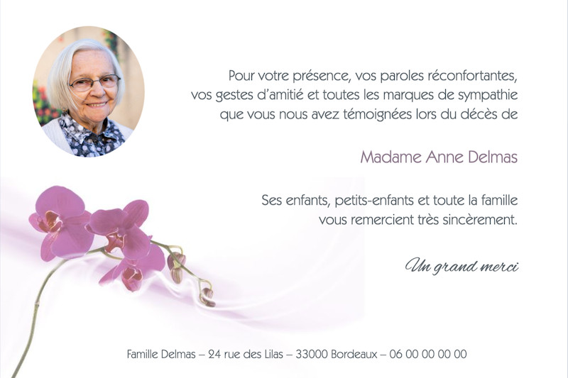 "fleur mauve et photo"