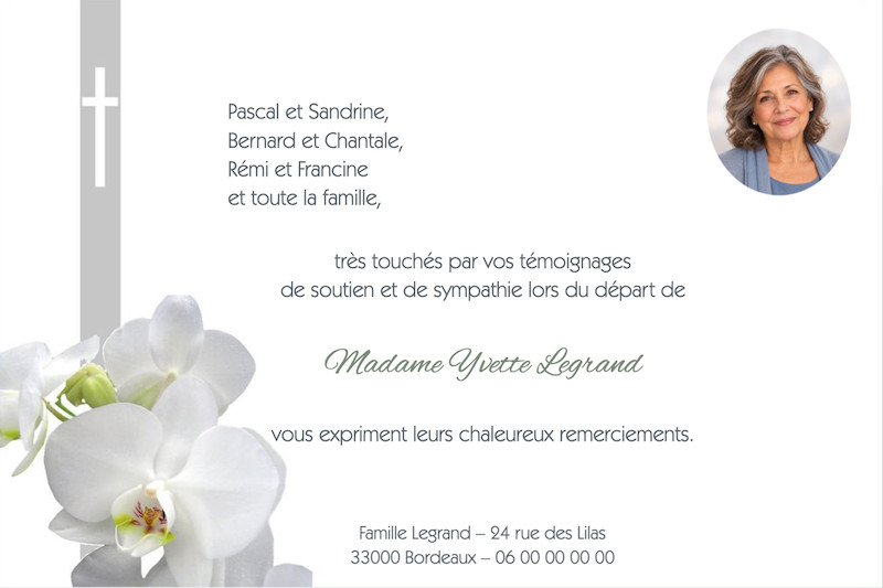 "orchidée blanche avec...