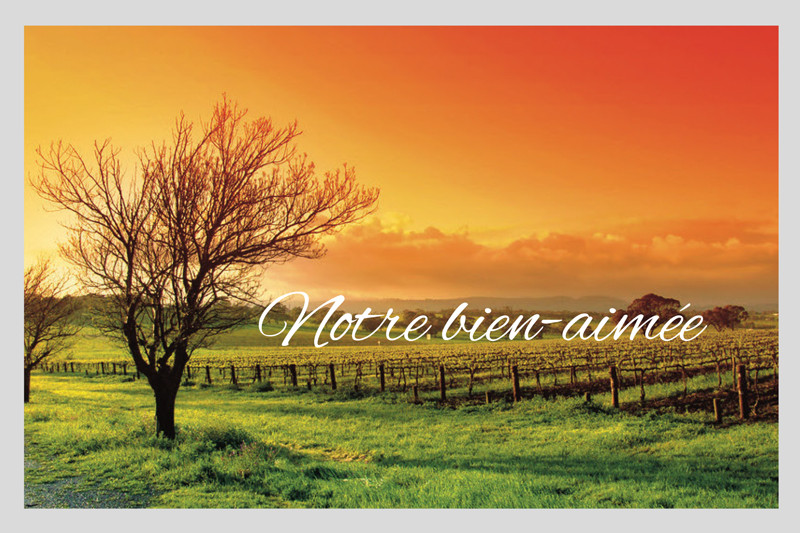 Carte de remerciement décès...